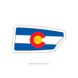 Rocky Mountain Rowing Club Oar Sticker (CO)