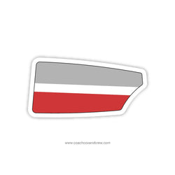 Sacred Heart University Oar Sticker (CT)