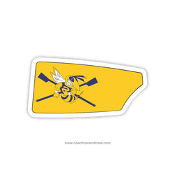 Saline High School Oar Sticker (MI)