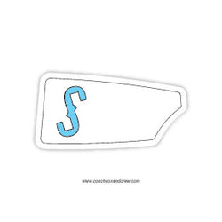 South Orlando Rowing Association Oar Sticker (FL)