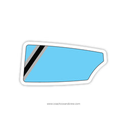 Space Coast Crew Oar Sticker (FL)