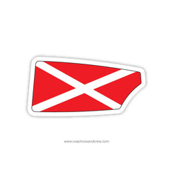 St Andrews School Oar Sticker (DE)