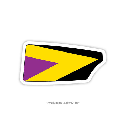 Steel City Rowing Club Oar Sticker (PA)