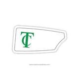 Tampa Catholic High School Crew Oar Sticker (FL)