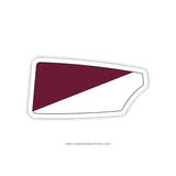 Texas A&M College Station Oar Sticker (TX)