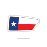 Texas Crew Oar Sticker (TX)