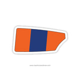 Triangle Rowing Club Oar Sticker (NC)