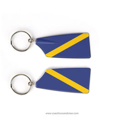 Trinity College Crew-Men Rowing Team Keychain (CT)