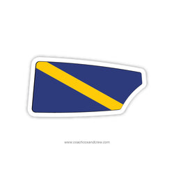 Trinity College Crew Men Oar Sticker (CT)