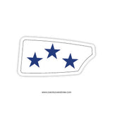 Tristar Rowing Team Oar Sticker (TN)