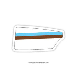 Tufts University Crew Oar Sticker (MA)