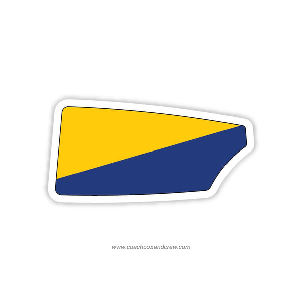 US Naval Academy Rowing Team Oar Sticker (MD)
