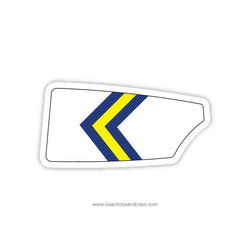 Undine Barge Club of Philadelphia Oar Sticker (PA)