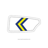 Undine Barge Club of Philadelphia Oar Sticker (PA)