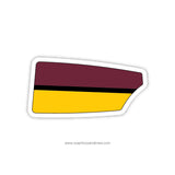 University of Charleston Oar Sticker (WV)