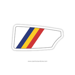 University of Kansas Crew Men's Oar Sticker (KS)