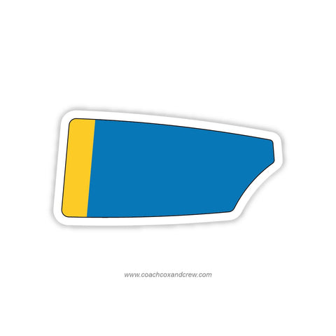 University of Delaware Men Oar Sticker (DE)