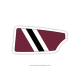 University of Massachusetts Amherst Oar Sticker (MA)