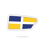 University of Toledo Rowing Club Oar Sticker (OH)