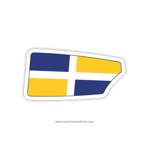 University of Toledo Rowing Club Oar Sticker (OH)