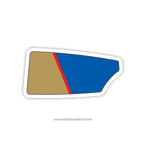 University of Tulsa Women Oar Sticker (OK)