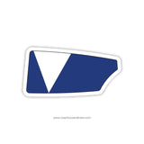 Villanova University Men Oar Sticker (PA)