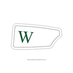 Wakefield High School Crew Oar Sticker (VA)