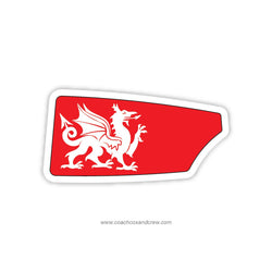 Wales National Team Oar Sticker
