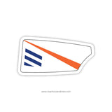 Waterloo Rowing Club Oar Sticker (IA)