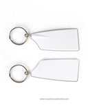 Solid Color Rowing Blade Keychain
