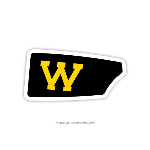 Wichita State University Rowing Oar Sticker (KS)