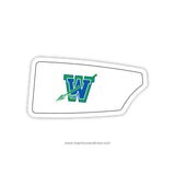 Winton Woods High School Oar Sticker (OH)