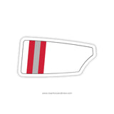 Worcester Polytechnic Institute Oar Sticker (MA)